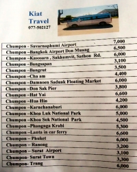 Kiat Travel and Service - Services