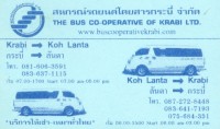 The Bus CoOperative Of Krabi Ltd. - Public Services